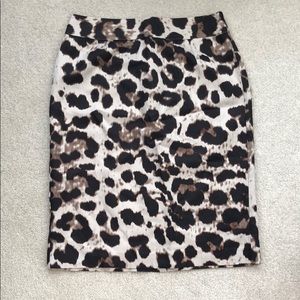 Banana Republic silky pencil skirt